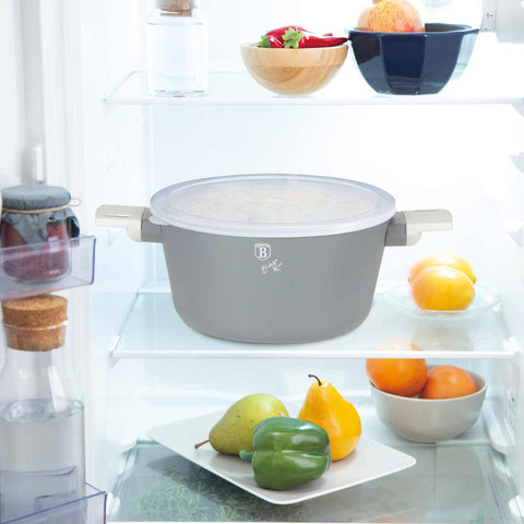  BH/7079,BH/8166, juego de utensilios de cocina de 4 piezas, gris mate, juego de utensilios de cocina de 4 piezas, utensilios de cocina inteligentes, juego de utensilios de cocina, ollas y sartenes, juego de ollas y sartenes, juego, cocina, utensilios de cocina, ollas y cazuelas