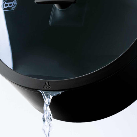  BH/7088N, BH/7088, BH/8262, Cacerola con tapa de 28 cm, Negro, Oro rosa, Cacerola de 28 cm, Cacerola, Olla, Cacerola con tapa, Batería de cocina, Cocina, Ollas y cazuelas