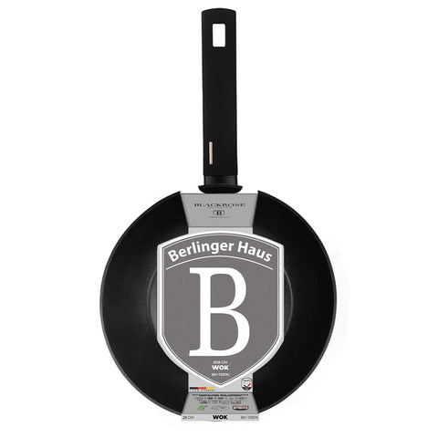  BH/7091N,BH/7091,Wok 28cm,Negro,Oro rosa,Wok 28 cm,wok,utensilios de cocina,cocinar,Sartenes