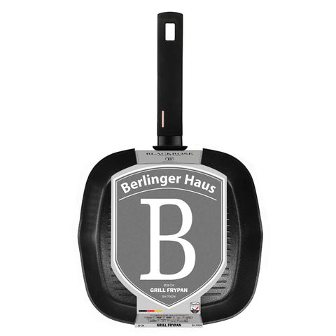 BH/7092N,BH/7092,Sartén grill 28cm,Negro,Oro rosa,Sartén grill 28 cm,Sartén,Sartén grill,Utensilios de cocina,Cocinar,Sartenes