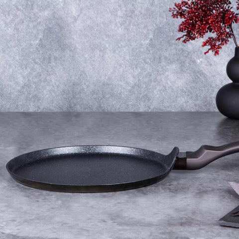 Sartén para panqueques, utensilios de cocina, cocinar,sartén para panqueques de 28 cm, negro,BH/7132