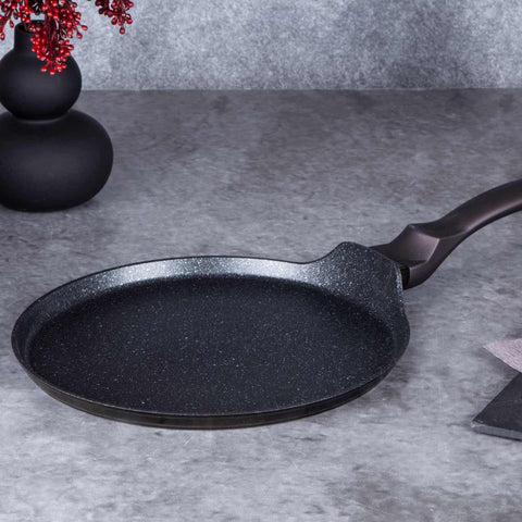 Sartén para panqueques, utensilios de cocina, cocinar,sartén para panqueques de 28 cm, negro,BH/7132