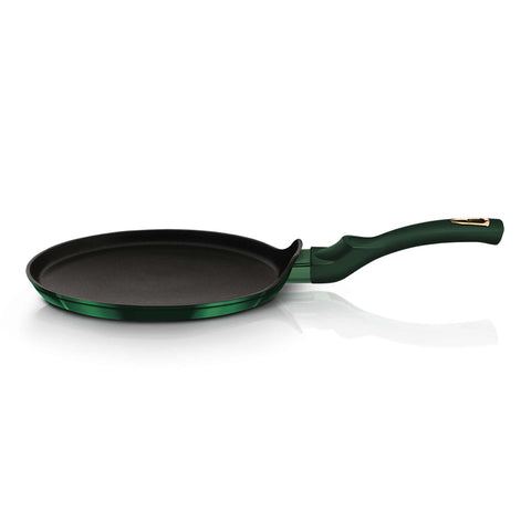  BH/7134, Sartén para panqueques de 28 cm, Esmeralda, Verde, Sartén para panqueques de 28 cm, Sartén para panqueques, Utensilios de cocina, Cocina, Sartenes, Sartén para crepes/panqueques