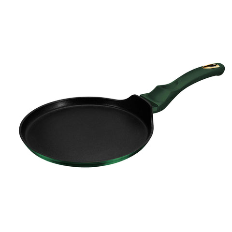  BH/7134, Sartén para panqueques de 28 cm, Esmeralda, Verde, Sartén para panqueques de 28 cm, Sartén para panqueques, Utensilios de cocina, Cocina, Sartenes, Sartén para crepes/panqueques