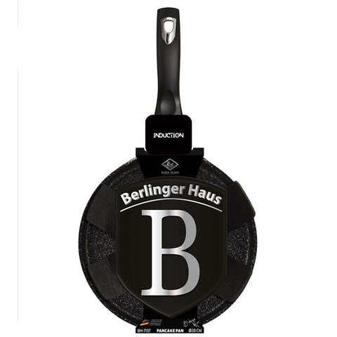  BH/7137, Sartén para panqueques de 28 cm, Negro, Oro rosa, Sartén para panqueques de 28 cm, Sartén para panqueques, Utensilios de cocina, Cocina