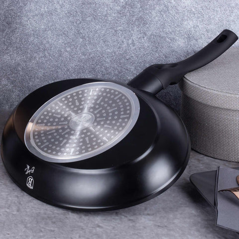  BH/7149, Sartén para pescado 35x25cm, Negro, Oro rosa, Sartén para pescado, Sartén para parrilla, Sartén, Sartén