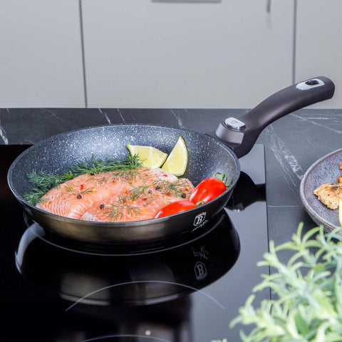  BH/7156,BH/6600, Sartén de 24 cm con mango desmontable, Negra, Sartén de 24 cm, Mango desmontable, Batería de cocina inteligente, Sartén, Batería de cocina, Cocina, Sartenes, Sartén con mango desmontable