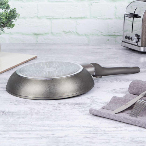  BH/7160,BH/6759,BH/7159,Sartén de 24 cm con mango desmontable,Champán,Sartén de 24 cm,mango desmontable,utensilios de cocina inteligentes,sartén,utensilios de cocina,cocinar,Sartenes,Sartén con mango desmontable