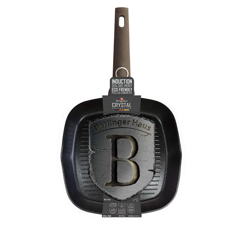 BH/7164, BH/6761, Grill pan 28cm, champagne, 28 cm grill pan, frypan, frying pan, grill pan,  cookware, cooking