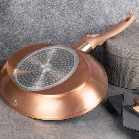  BH/7170, Sartén para pescado 35x25cm, Oro rosa, Sartén para pescado, Sartén para parrilla, Sartén, Sartenes