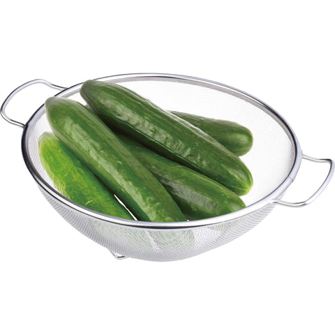 BH/7203, Cistella de malla amb dues nanses, acer inoxidable, cistella de malla, cistella per rentar fruites i verdures