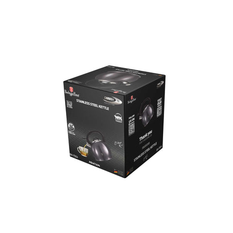  BH/7504,BH/6666N, Hervidor de agua de 3,0 l, Gris oscuro, Hervidor con silbato, Electrodomésticos de cocina, Hervidor