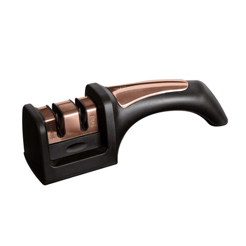  BH/7551, Afilador de cuchillos, Negro, Oro rosa, Afilador, Cuchillos y herramientas de corte