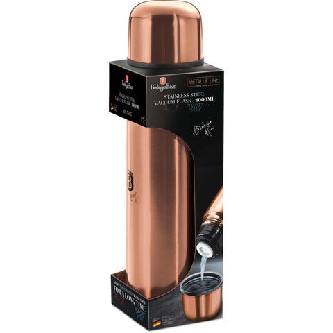  BH/7605, Termo de 1,0 L, Oro rosa, Termo, Almacenamiento de alimentos, Frasco