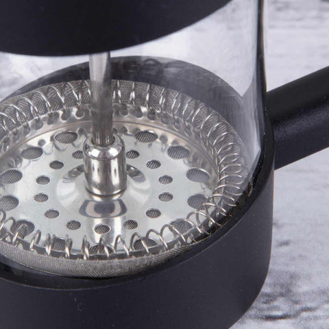  BH/7614, Cafetera de émbolo para café y té de 350 ml, negra, oro rosa, cafetera de émbolo para café y té, prensa francesa, electrodomésticos, cafetera