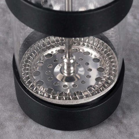  BH/7614, Cafetera de émbolo para café y té de 350 ml, negra, oro rosa, cafetera de émbolo para café y té, prensa francesa, electrodomésticos, cafetera