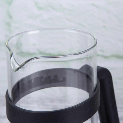  BH/7614, Cafetera de émbolo para café y té de 350 ml, negra, oro rosa, cafetera de émbolo para café y té, prensa francesa, electrodomésticos, cafetera