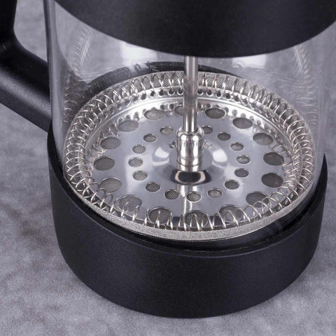  BH/7615, Cafetera de émbolo para café y té de 600 ml, Negra, Oro rosa, Cafetera de émbolo para café y té, Cafetera de émbolo para café y té, Prensa francesa, Electrodomésticos de cocina, Cafetera