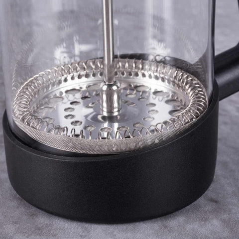  BH/7615, Cafetera de émbolo para café y té de 600 ml, Negra, Oro rosa, Cafetera de émbolo para café y té, Cafetera de émbolo para café y té, Prensa francesa, Electrodomésticos de cocina, Cafetera