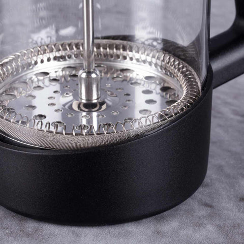  BH/7616, Cafetera de émbolo para café y té de 1000 ml, Negra, Oro rosa, Cafetera de émbolo para café y té, Cafetera de émbolo para café y té, Prensa francesa, Electrodomésticos de cocina, Cafetera