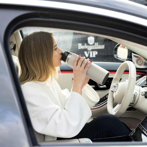  BH/7618, Termo de vacío de 0,75 l, Crema mate, Termo, Almacenamiento de alimentos, Frasco