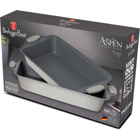 asador rectangular, juego de asadores, mango de silicona, utensilios para hornear, hornear,utensilios para hornear - asador rectangular c., gris mate,BH/7650