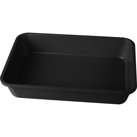 BH/7657, NUEVO, Asador rectangular 40x28cm, negro mate, utensilios para hornear - asador rectangular, asador rectangular, asador, utensilios para hornear, hornear