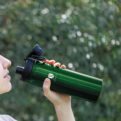  BH/7752, Botella deportiva 540ml, Esmeralda, Verde, Botella deportiva b., Botella deportiva, Botella de agua, Frasco