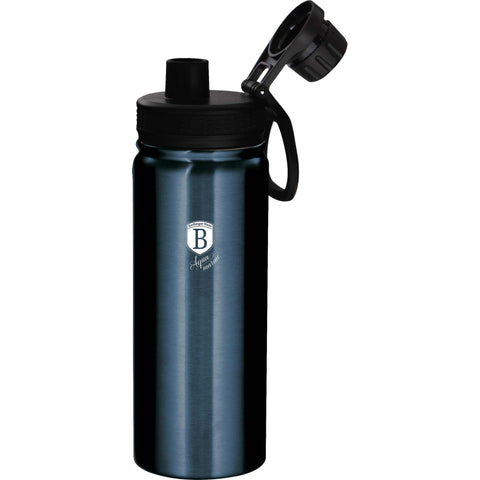  BH/7755, Botella deportiva 540 ml, Aguamarina, Azul, Botella deportiva B., Botella deportiva, Botella de agua, Frasco, Almacenamiento de alimentos, Botella