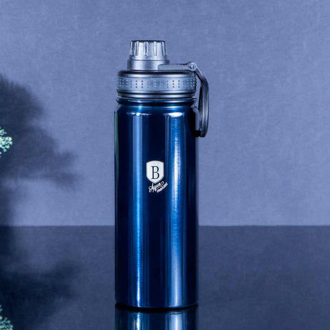  BH/7755, Botella deportiva 540 ml, Aguamarina, Azul, Botella deportiva B., Botella deportiva, Botella de agua, Frasco, Almacenamiento de alimentos, Botella