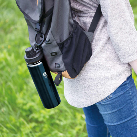  BH/7755, Botella deportiva 540 ml, Aguamarina, Azul, Botella deportiva B., Botella deportiva, Botella de agua, Frasco, Almacenamiento de alimentos, Botella