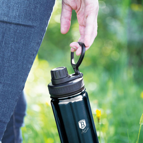  BH/7755, Botella deportiva 540 ml, Aguamarina, Azul, Botella deportiva B., Botella deportiva, Botella de agua, Frasco, Almacenamiento de alimentos, Botella