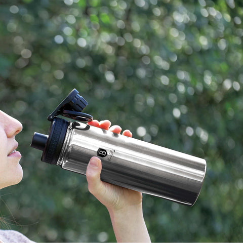  BH/7757, Botella deportiva 540ml, Acero inoxidable, Botella deportiva B., Botella deportiva, Botella de agua, Frasco