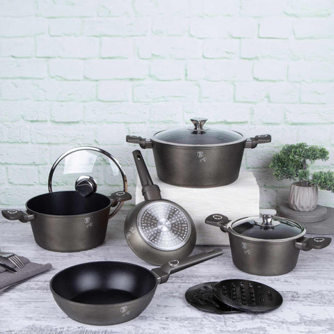  BH/7773, juego de utensilios de cocina de 10 piezas, champán, juego de utensilios de cocina de 10 piezas c., juego de utensilios de cocina, ollas y sartenes, juego de ollas y sartenes, juego, cocina, utensilios de cocina, ollas y cazuelas