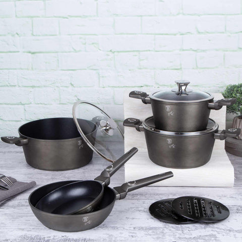  BH/7773, juego de utensilios de cocina de 10 piezas, champán, juego de utensilios de cocina de 10 piezas c., juego de utensilios de cocina, ollas y sartenes, juego de ollas y sartenes, juego, cocina, utensilios de cocina, ollas y cazuelas