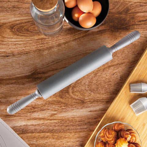  BH/7775, Rodillo de silicona, Gris, Utensilios para hornear, Rodillo de amasar