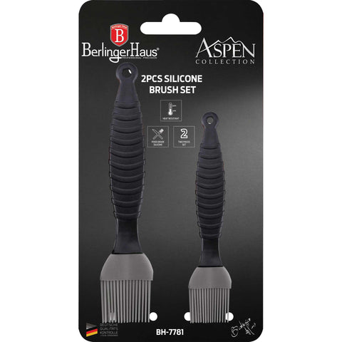  BH/7781, 2 cepillos de silicona, gris, cepillo de silicona, utensilios de cocina, otros