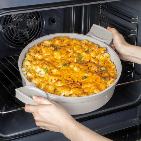  BH/7785, Olla baja con tapa 28cm, Crema Mate, Olla baja 28 cm, Aluminio fundido, Olla baja, Olla baja con tapa, Olla, Batería de cocina, Cocina, Ollas y cazuelas