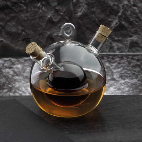  BH/7810, Botella de aceite de vidrio doble, Vidrio, Botella de aceite, Almacenamiento de alimentos, Botella