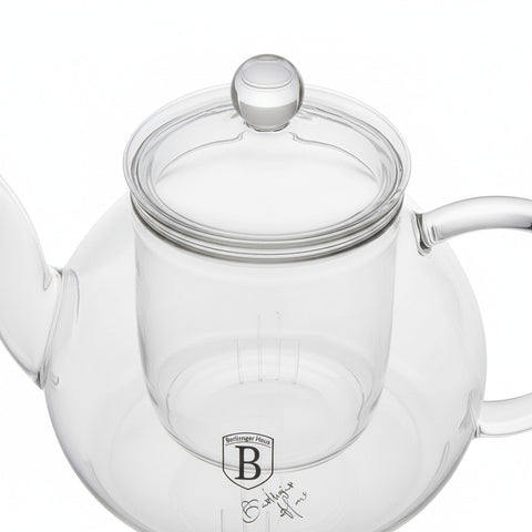 BH/7828A,BH/7828,Tetera de vidrio con filtro de vidrio 1L,Vidrio,tetera,tetera de vidrio,Ollas y cacerolas,Olla