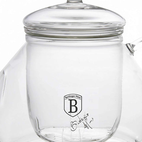 Tetera De Cristal Con Filtro De Cristal 1L