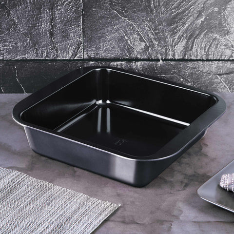  BH/7837, Asador rectangular 29,5x26,5cm, Gris oscuro, Utensilios para hornear, Asador rectangular a., Asador rectangular, Asador, Hornear, Bandeja para asar