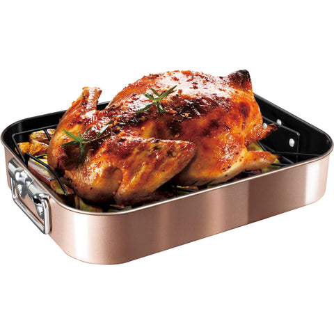  BH/7845,BH/7647,Asador con rejilla,Oro rosa,utensilios para hornear,asador,hornear,Bandeja para asar