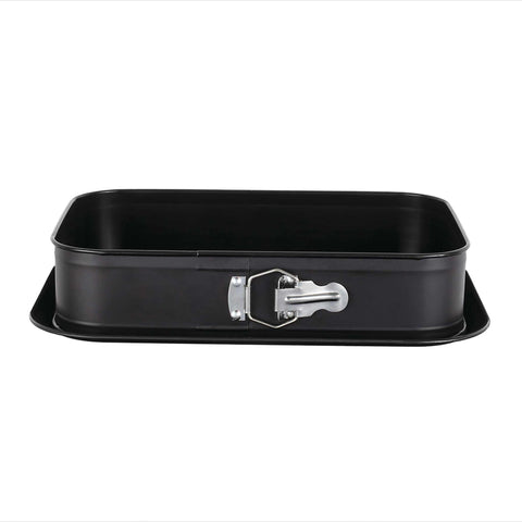  BH/7854,BH/6622,Molde desmontable rectangular 39x27cm,Negro,Plateado,utensilios para hornear,molde desmontable rectangular,molde desmontable cuadrado,pasteles,acoplamiento,horneado,Molde desmontable