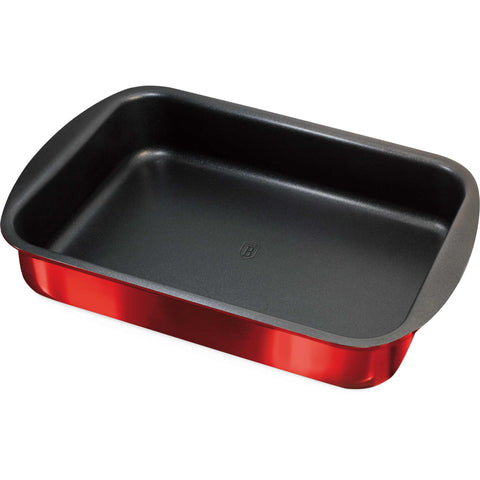  BH/7861,BH/1541,BH/1541A,BH/8682,BL-3218, Asador rectangular 40x28,5cm,Borgoña,Rojo,utensilios para hornear,asador rectangular a.,asador rectangular,asador,hornear,Bandeja para asar