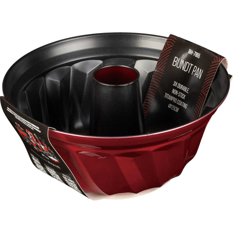  BH/7865,BH/1543,Molde Bundt 25cm,Borgoña,Rojo,utensilios para hornear,molde Bundt,horneado,pasteles
