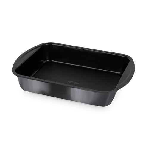  BH/7869, Asador rectangular 35x27cm, Gris oscuro, utensilios para hornear, asador rectangular a., asador rectangular, asador, hornear