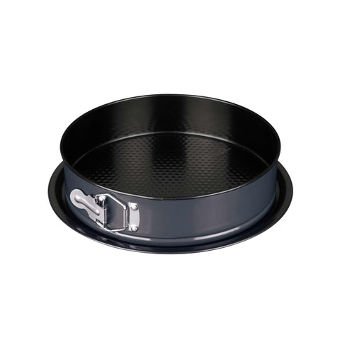  BH/7873,BH/1822,BH/1822A,Molde desmontable redondo 26x6,8cm,Gris oscuro,utensilios para hornear,molde desmontable redondo,molde desmontable redondo,pasteles,horneado,acoplamiento,Molde desmontable