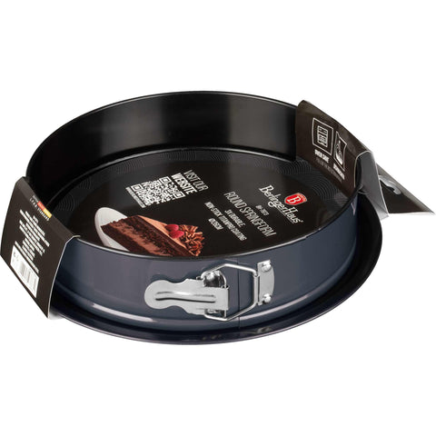  BH/7873,BH/1822,BH/1822A,Molde desmontable redondo 26x6,8cm,Gris oscuro,utensilios para hornear,molde desmontable redondo,molde desmontable redondo,pasteles,horneado,acoplamiento,Molde desmontable