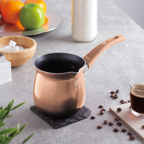  BH/7875,BH/6952,Cafetera turca de 10 cm,Oro rosa,Cafetera turca,Lechera,Ollas y cazuelas,Olla